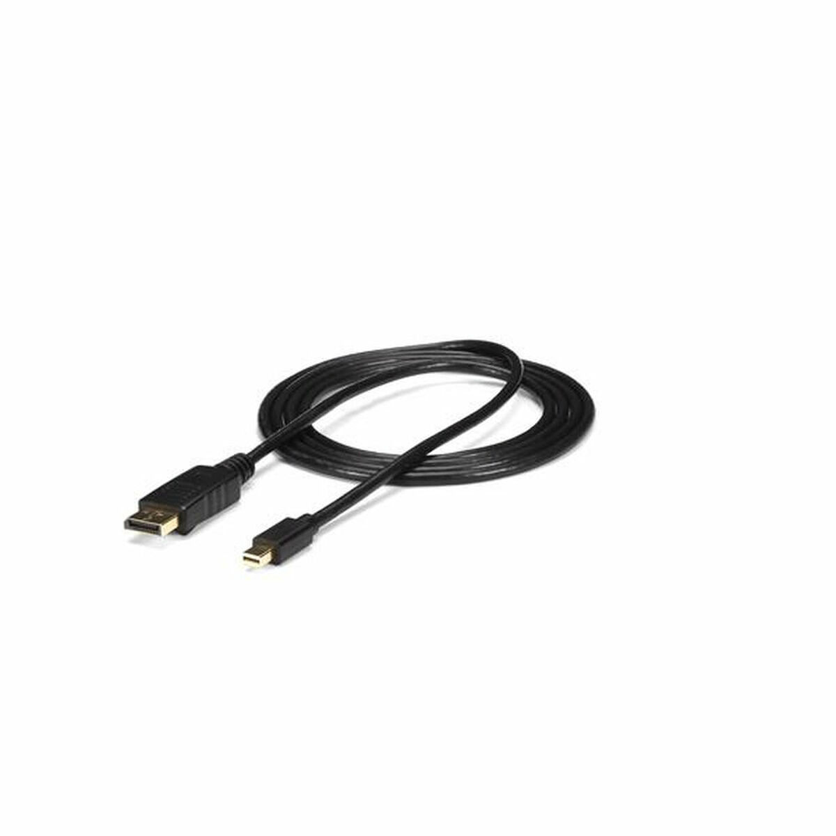 DisplayPort-kabel Startech MDP2DPMM10 3 m 4K Ultra HD Sort